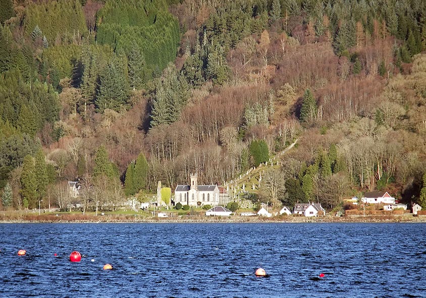 Old Castle Lachlan to Kilmun